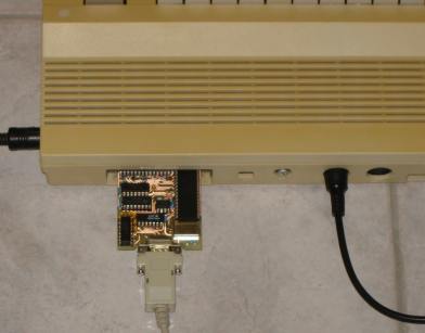 closeup of installed terminal cartridge